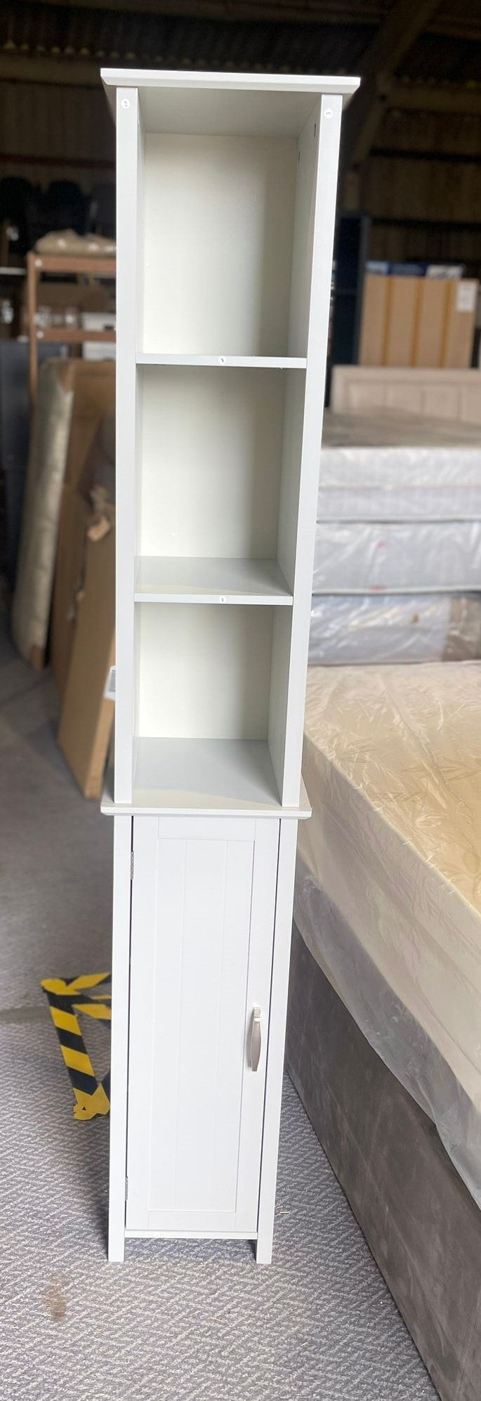 Assembled Tongue & Groove Tallboy - Grey